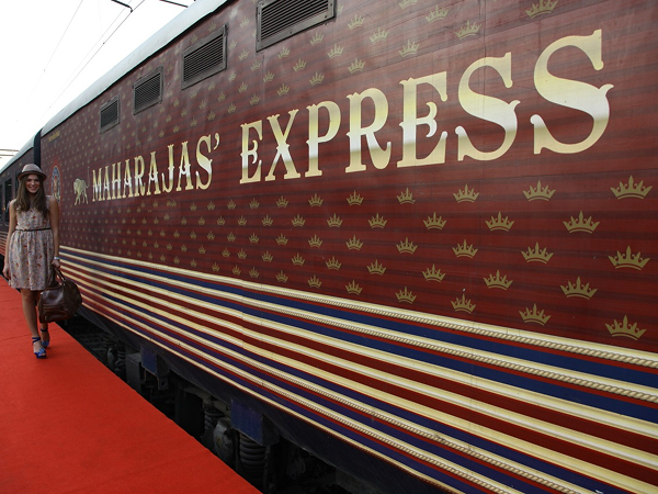 maharaja express train route in india