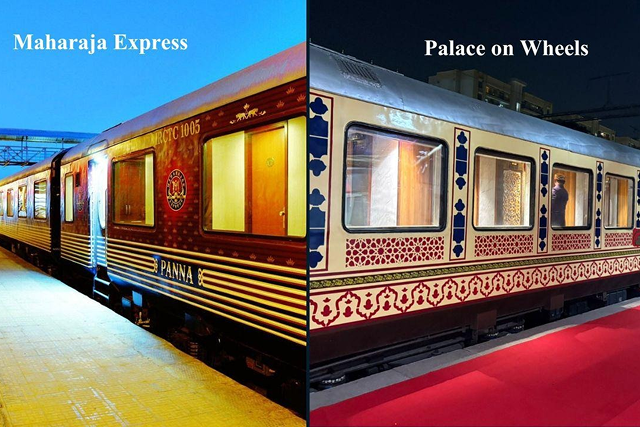 Maharajas Express vs Palace on Wheels