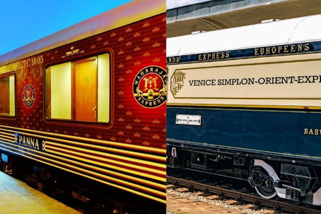 luxury train India vs Orient Express